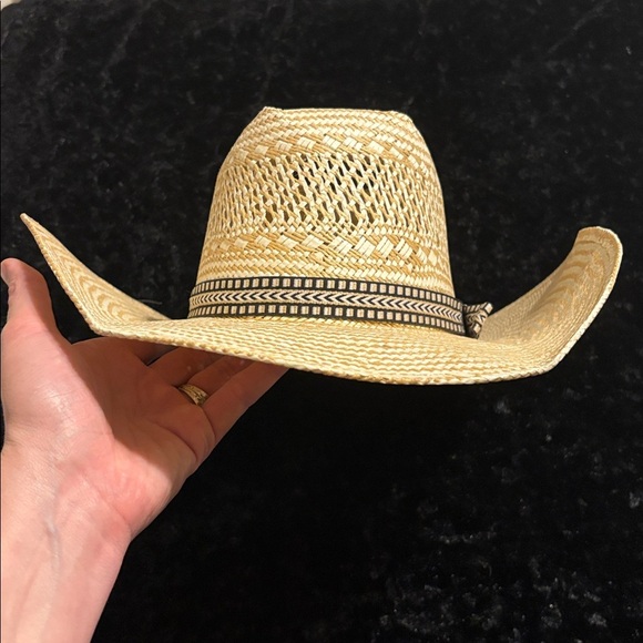 Stylish Straw Cowboy Hat - Picture 3 of 7